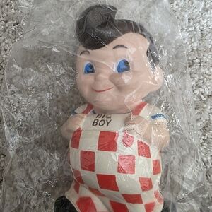 Vintage Big Boy Checkered Toy Figure From 1970.